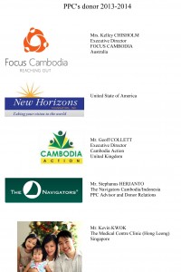 PPC Donors 2013-2014